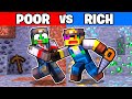 Poor vs rich pro miner in minecraft