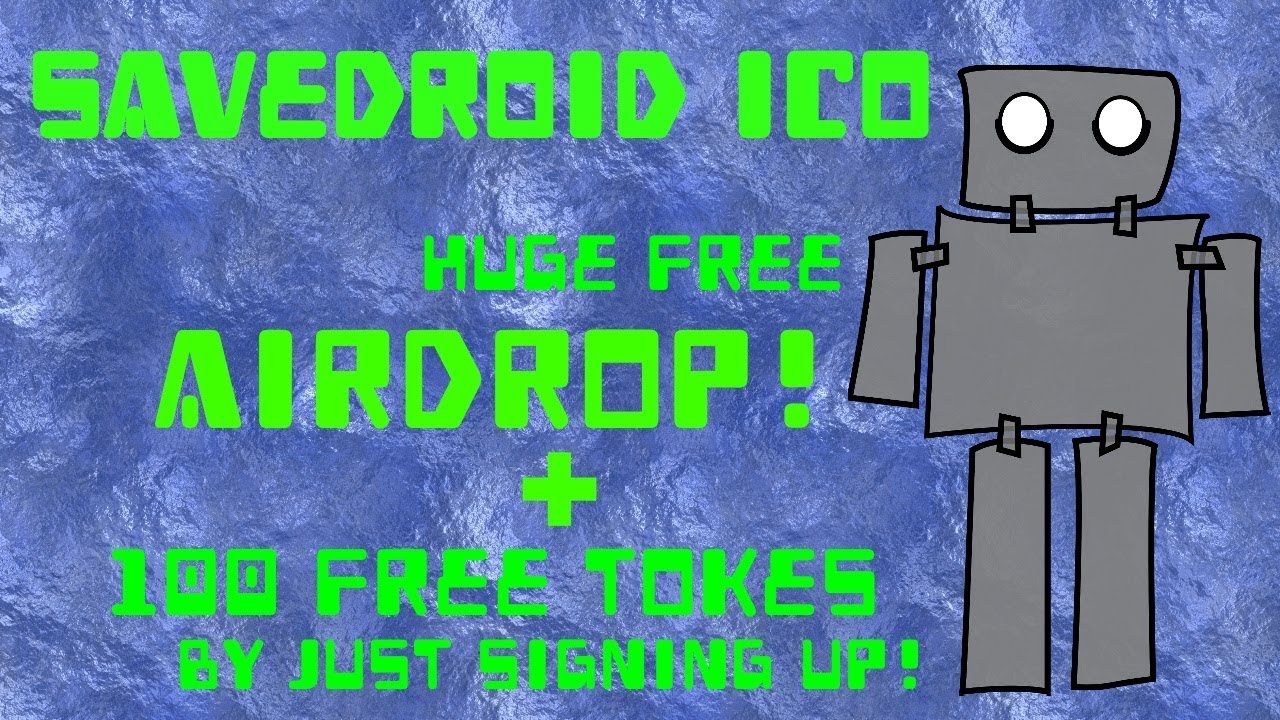 Ico airdrop SVD tokens. Savedroid free coins