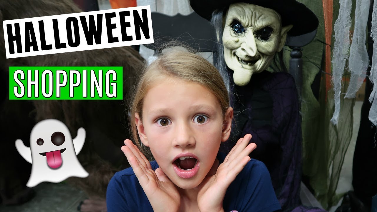 Halloween shopping trip with 5 kids! YouTube