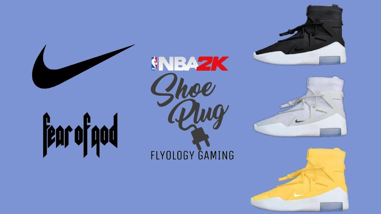 NBA 2K19 NIKE FEAR OF GOD 1 Collection 