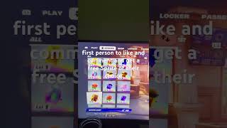 first to like and comment get a free sprite of their choice