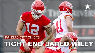 A Career Of Adjustments Should Help Chiefs Tight End Jared Wiley Transition To NFL by Kansas City Star 1,057 views 3 weeks ago 3 minutes, 13 seconds