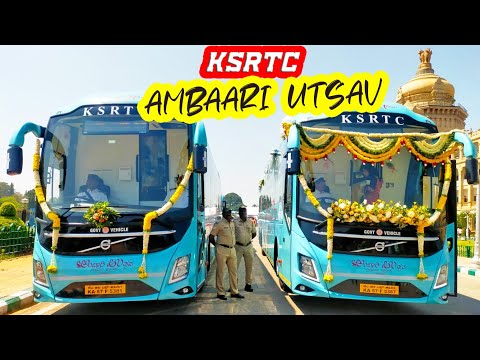 KSRTC Ambaari Utsav Volvo Multi Axle A/C Sleeper Buses | കർണാടകയുടെ അംബാരി ഉത്സവ് സ്ലീപ്പർ ബസ്സുകൾ