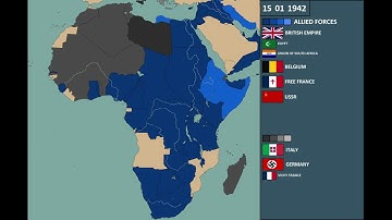 WORLD WAR II IN AFRICA EVERY DAY