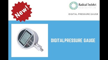 Digital Pressure Gauge. #RadicalTechArt #Pressure  #Pressure_Gauge I RadicalTalks I RadicalTechMart