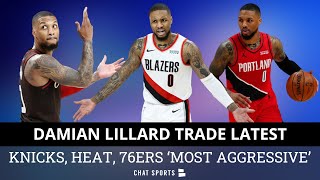 Damian Lillard Trade Latest: Knicks, 76ers, Heat ‘Most Aggressive’, Latest Odds & Mock Trades