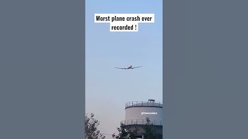 Worst plane crash ever recorded in history!