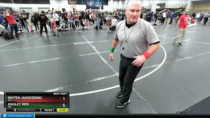 67-73 Lbs Semifinal - Kinsley Rife, MO Vs Payten J...