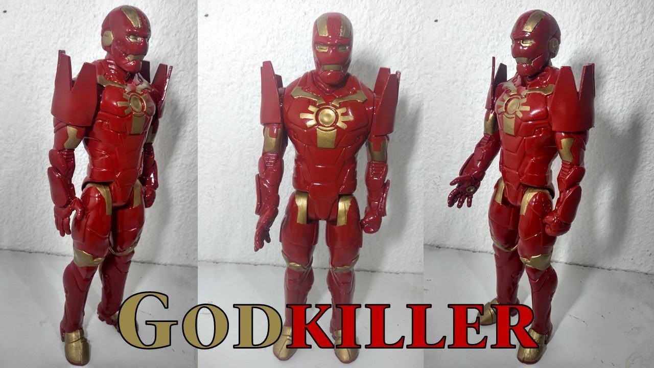 GODKILLER ARMOR IRON MAN CUSTOM TITAN HERO HALL OF ARMOR 3 YouTube