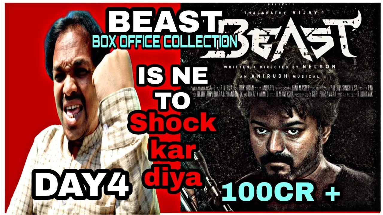 beast box office collection day4|beast box office collection worldwide|beast box office collection|
