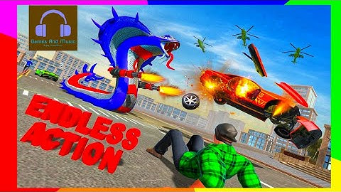 US Police Cobra Transform Robot Games | Games And Music