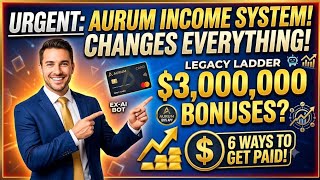 AURUM PARTNERSHIP PROGRAM The 15-Level Income System That Changes Everything