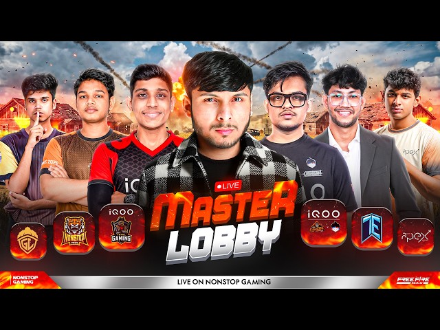 NG DEATH LOBBY LIVE 🔥😍 || FT- NG, TAG, TG, TE, S8UL, TSG, RNTX, RES, RNX, GODL  #iQOOZ11