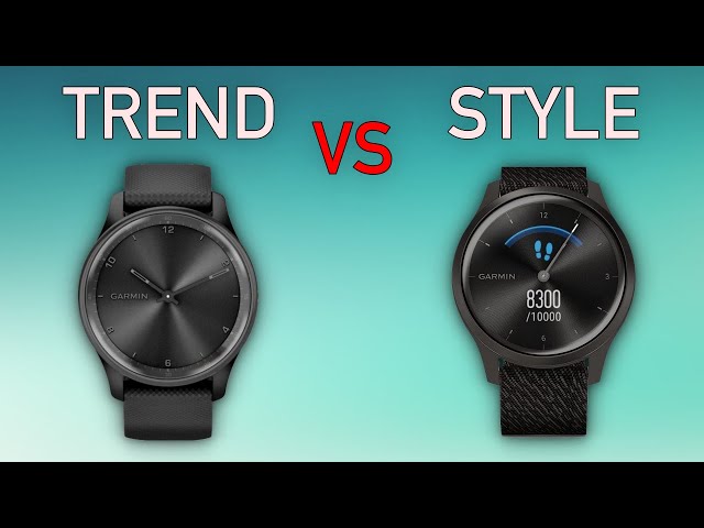 Garmin Vivomove Trend vs Garmin Vivomove Style