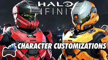 HALO INFINITE Player ARMOR Character Customizations