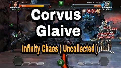 Corvus Glaive - Infinity Chaos Uncollected ( Marvel Contest Of Champions )