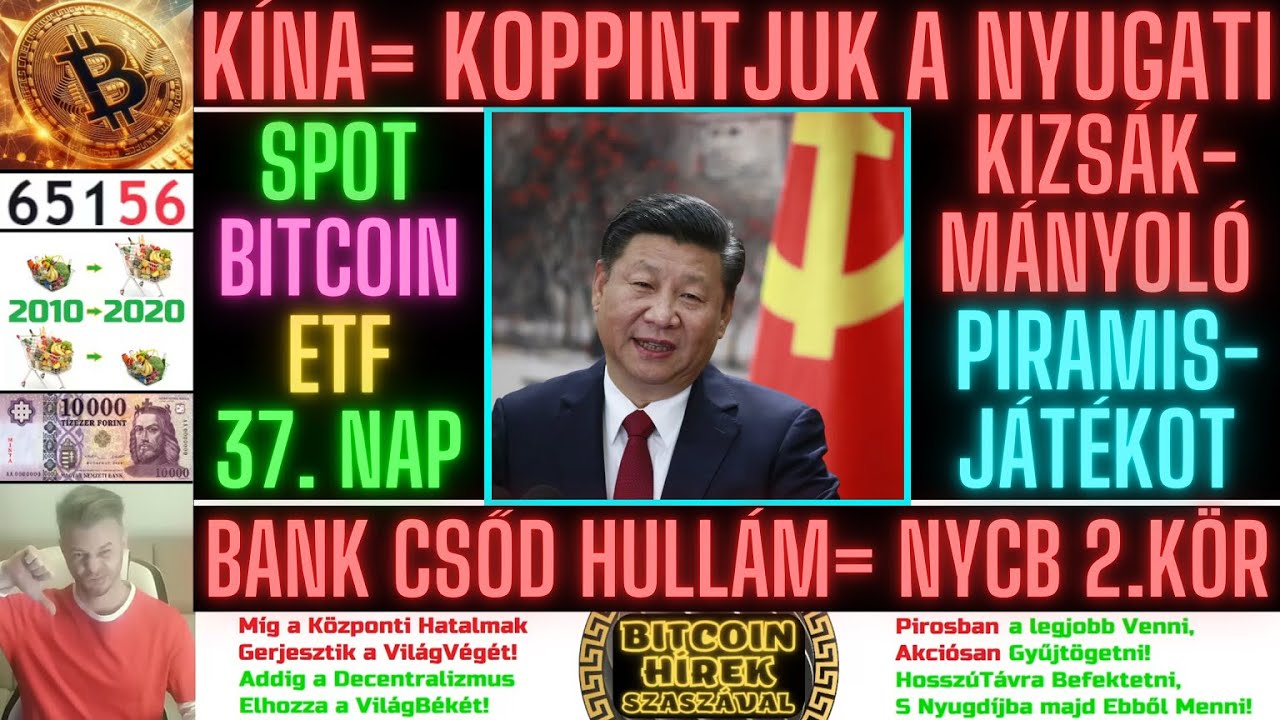 Bitcoin Hírek (2020) - Kína = Koppintjuk a Nyugati KiZsákmányoló  PiramisJátékot🤣