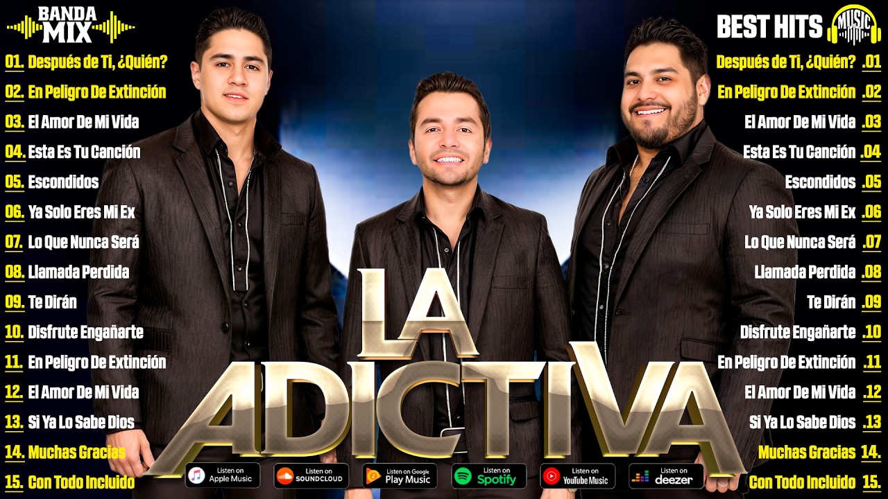 La Adictiva Mix 2026 - Grandes Éxitos Mix 2026 - La Adictiva Álbum Completo Mas Popular