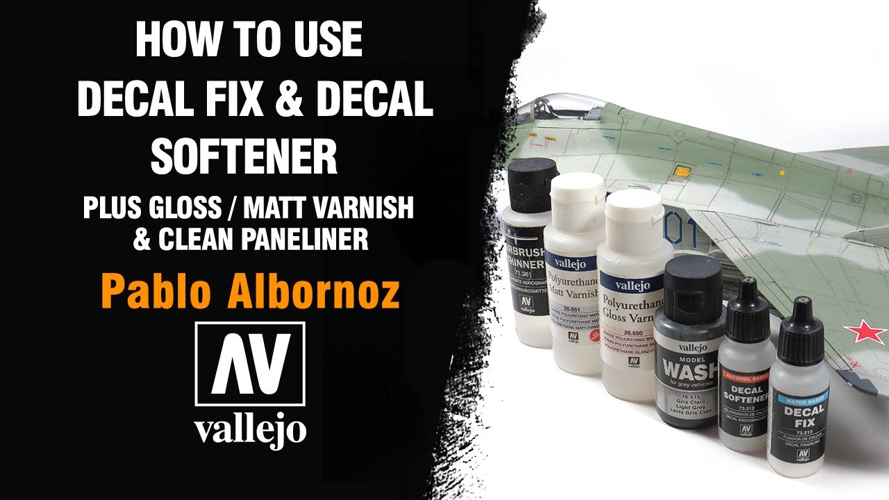 🇪🇸🇺🇸 HOW TO USE DECAL FIX & DECAL SOFTENER, VARNISHES and