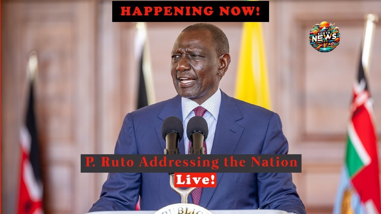 LIVE! President Ruto Speaking at The President's Award, State House, Nairobi