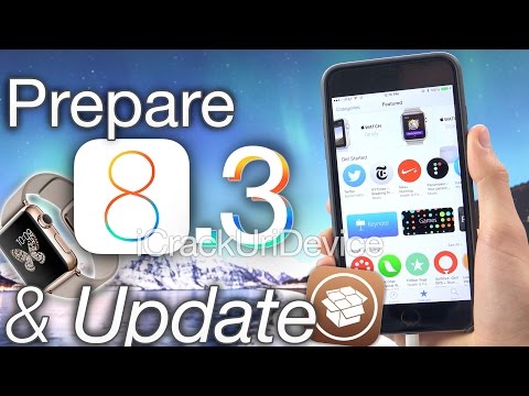 नया आईओएस 8.3 अपडेट: ऐप्पल वॉच और जेलब्रेक के लिए तैयार करें 8.3 अपडेट स्टेप्स, आईफोन 6 प्लस और आईपैड