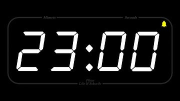 23 MINUTE - TIMER & ALARM - Full HD - COUNTDOWN