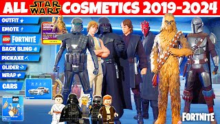 All Star Wars Cosmetics Fortnite (2019 - 2024)