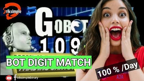 BOT DIGIT MATCH II GOBOT BINARY CODE 109