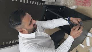 9U wall-mounted COM rack installation full video