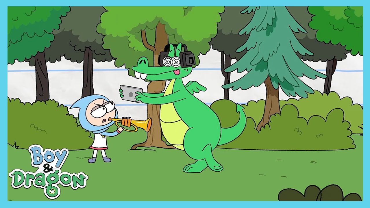 Boy & Dragon | Cartoons for Kids | WildBrain Toon Town