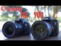 Canon Rebel T8i (850D) vs Canon 90D Hands On Comparison