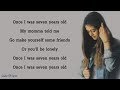 7 YEARS - Lukas Graham (Cover by Jasmine Thompson) (Lyrics)