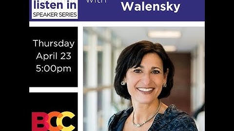 Listen In with Dr. Rochelle Walensky | Kindness Amid Crisis | BCC Online