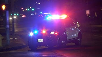 (With SCC Broadcast) LASD Responding Code 3