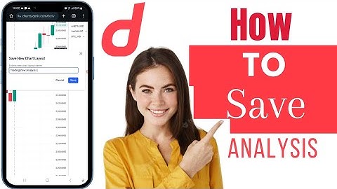 How To Save Analysis On Deriv TradingView | Deriv TradingView Analysis Save