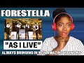 SINGER REACTS | FIRST TIME HEARING FORESTELLA - "AS I LIVE" REACTION!!!😱 | CRAZY HARMONY