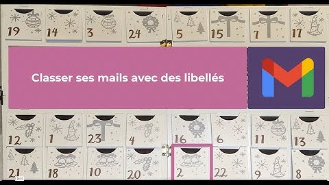 Classer ses mails avec des libellés