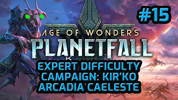 Age of Wonders Planetfall Hardest Difficulty Expert Kir