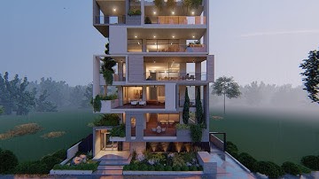 Vertical Gardens | 3d Visualization