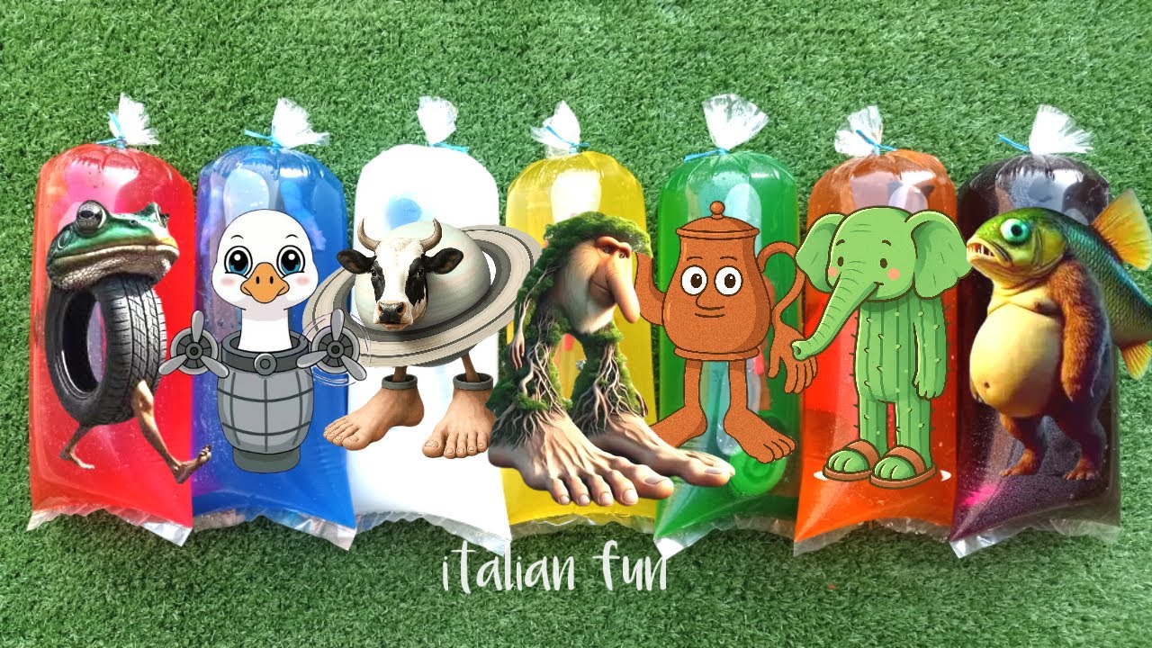 Tralalero Tralala, Bombardiro Crocodillo, Tung Tung Sahur, Ballerina Cappuccina, Brr Brr Patapim