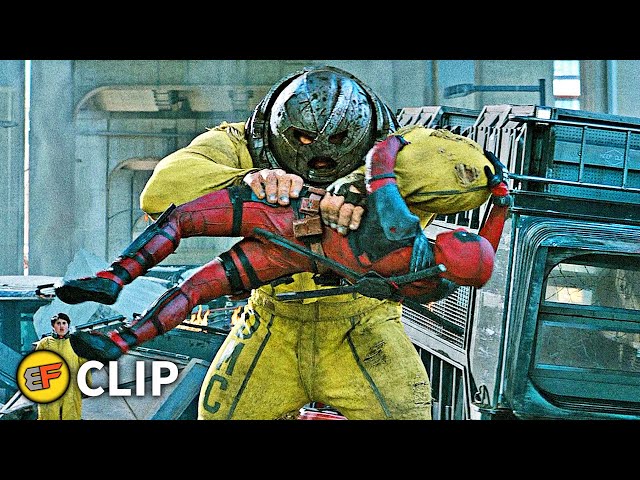 Deadpool Encounters Juggernaut I'm Gonna Rip You In Half Now Scene | Deadpool 2 (2018) Movie Clip class=