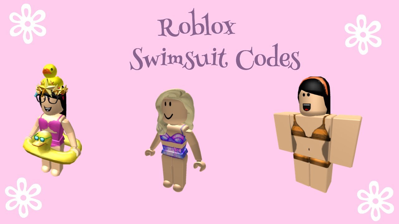 Roblox Swimsuit Codes Youtube