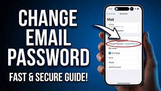 How to Change Email Password on iPhone (Official 2026 Settings Update)