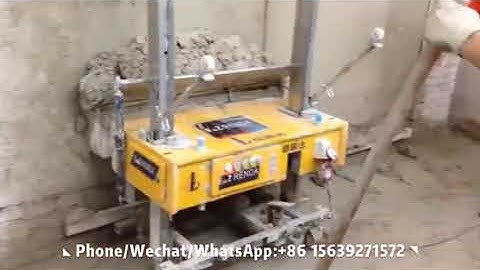 New Automatic wall rendering machine,wall plastering machine