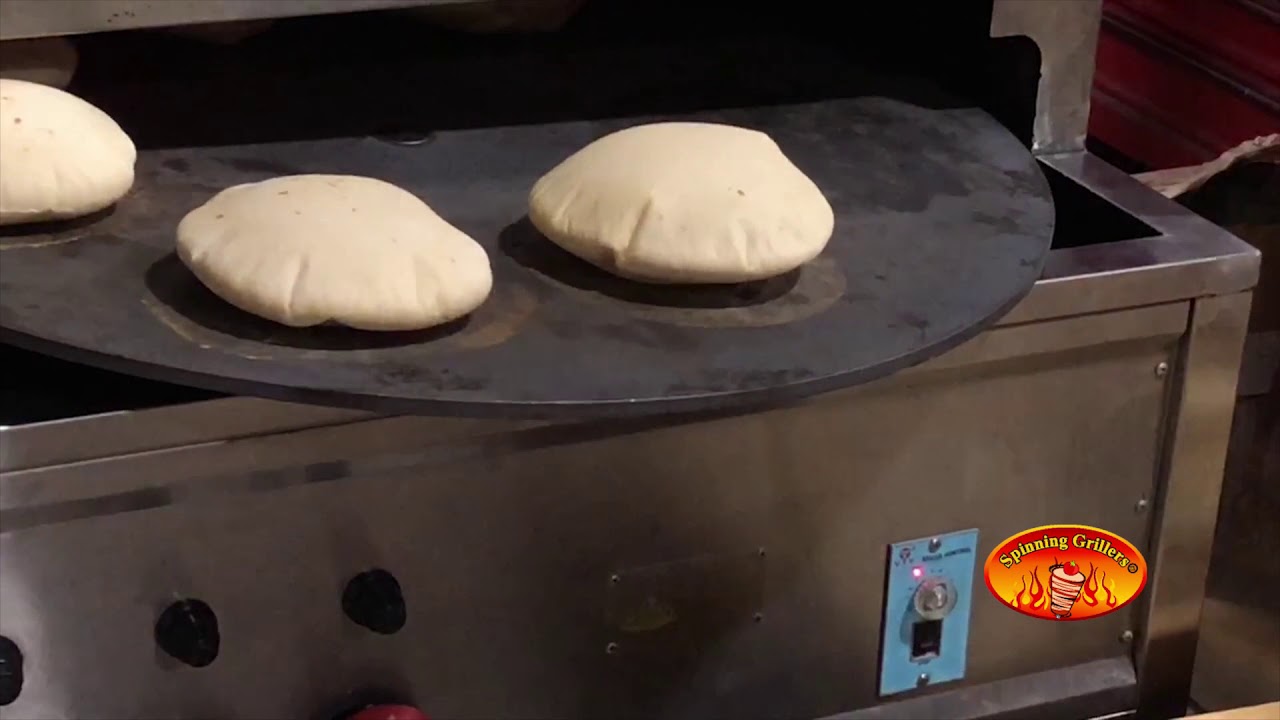 Pita Bread Oven - Pita Spinning Grillers فرن الخبز العربي الدوار من YouTube