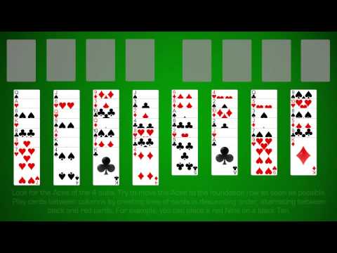 How To Play Free Cell Solitaire