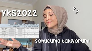 YKS 2022 SONUCUMA BAKIYORUM! NERELERİ YAZICAM? 😮‍💨 #yks2022