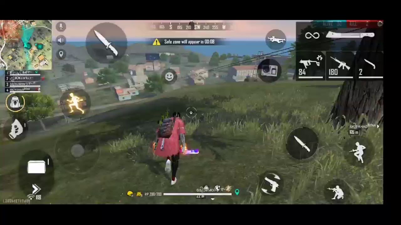 1 vs 4 full rush gameplay ⚠️⚠️⚠️ - YouTube