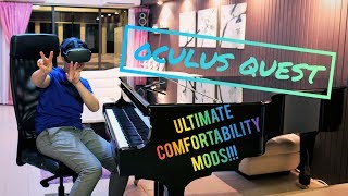 Oculus Quest Top ULTIMATE COMFORTABILITY Mods... Introducing the QuesTON Counterweight System!!!