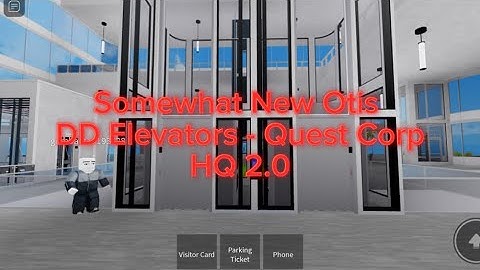 Somewhat New OTIS DD Elevators - Quest Corp HQ 2.0